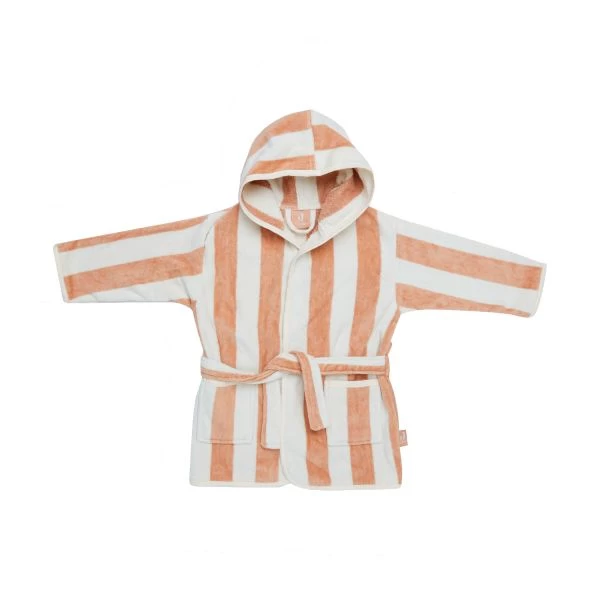 Jollein Stripe Terry Bademantel 3-4 Jahre 1 Jollein Stripe Terry Bademantel 3-4 Jahre