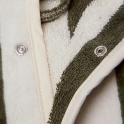 Jollein Stripe Terry Badjas 3-4 Jaar -Babywelt Verkauf jollein stripe terry badjas leaf green 1 2 jaar 4 1 f2e7