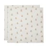 Trixie Muslin Cloths 3-pack Mix | 55x55cm - Lovely Leaves 47-075
