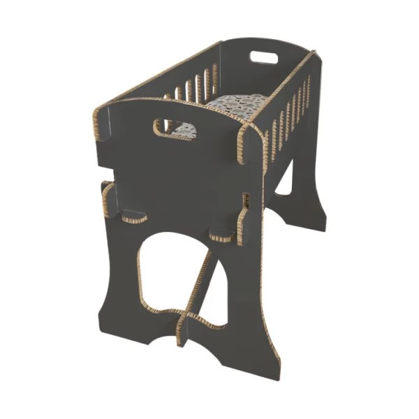 Kartent Papercrib Wiege Schwarz 1 Kartent Papercrib Wiege Schwarz