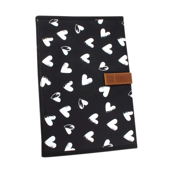 Diaper Bag Kidzroom Black & White Black/Heart 4 Diaper Bag Kidzroom Black & White Black/Heart – Bild 4