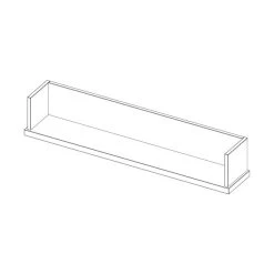 Kidsmill Newport Wandregal Grau 7 Kidsmill Newport Wandregal Grau -Babywelt Verkauf knipsel newport ll wall shelf 9777