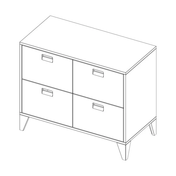 Kidsmill Nikki Kommode 2 Kidsmill Nikki Kommode – Bild 2