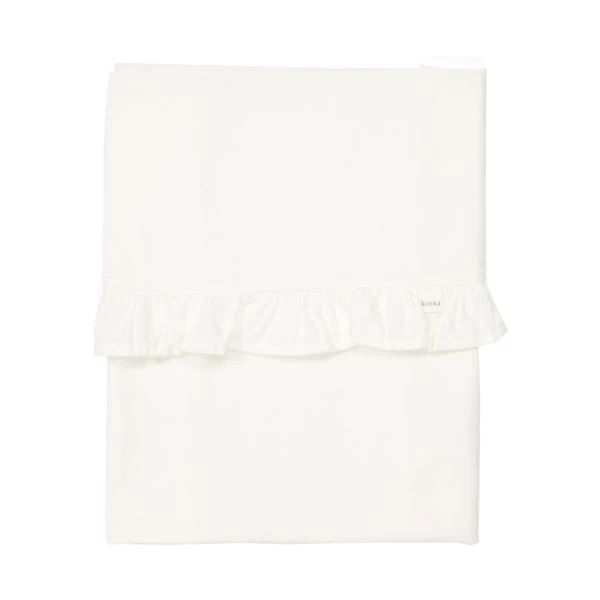 Koeka Ruffle Bettlaken Warm White 110 X 140 Cm 2 Koeka Ruffle Bettlaken Warm White 110 X 140 Cm – Bild 2