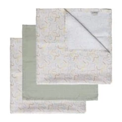 Hydrofiel Doek 70*70cm 3 Stuks LUMA Multi Lines L05131