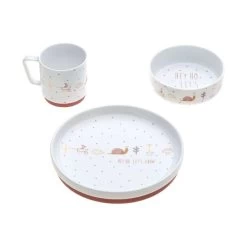 LÄSSIG Laessig Garden Explorer Geschirr-Set Porzellan -Babywelt Verkauf laessig garden explorer dinerset girls 2c9b