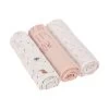 LÄSSIG Laessig Garden Explorer Swaddle 3 Stück