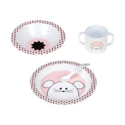 LÄSSIG Laessig Little Chums Geschirrset Mouse