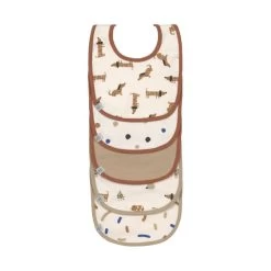 LÄSSIG Value Pack Bib 5 Pcs Little Mateys Royal Blue,