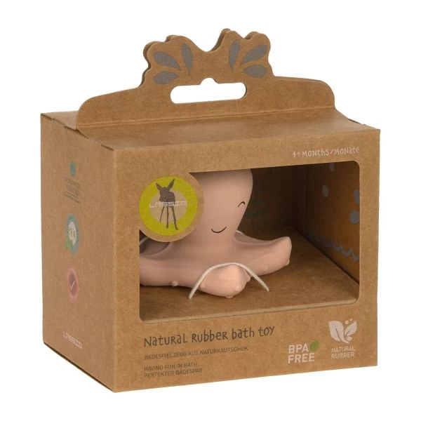 LÄSSIG Laessig Bath Toy Natural Rubber Octopus 1313025628 5 LÄSSIG Laessig Bath Toy Natural Rubber Octopus 1313025628 – Bild 5