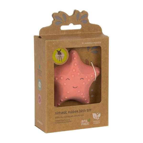 LÄSSIG Laessig Bath Toy Natural Rubber Starfish 1313025742 4 LÄSSIG Laessig Bath Toy Natural Rubber Starfish 1313025742 – Bild 4