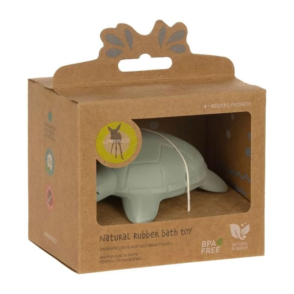 LÄSSIG Laessig Bath Toy Natural Rubber Turtle 1313025849 5 LÄSSIG Laessig Bath Toy Natural Rubber Turtle 1313025849 – Bild 5