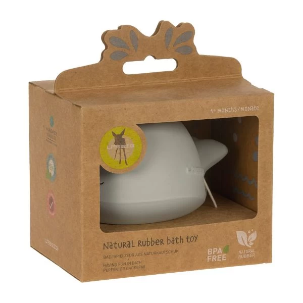 LÄSSIG Laessig Bath Toy Natural Rubber Whale 1313025444 5 LÄSSIG Laessig Bath Toy Natural Rubber Whale 1313025444 – Bild 5