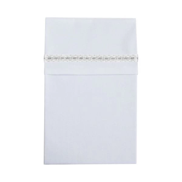 CottonBaby Bettlaken Mit Satinborte, 120 X 150 Cm 1 CottonBaby Bettlaken Mit Satinborte, 120 X 150 Cm