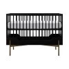 Kidsmill Boutique Babybett Schwarz / Brass 60 X 120 Cm