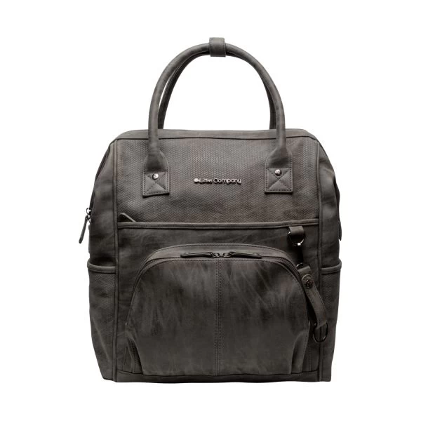 Little Company Riga Strick-Wickelumhängetasche Taupe 1 Little Company Riga Strick-Wickelumhängetasche Taupe