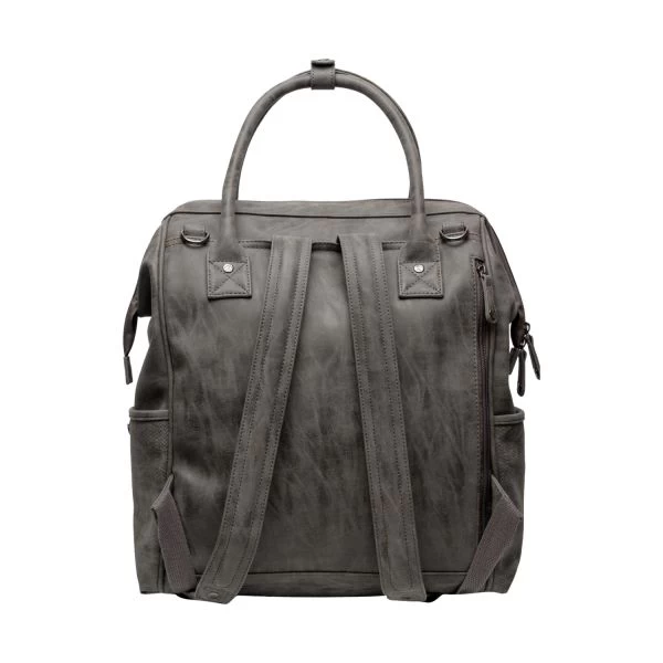 Little Company Riga Strick-Wickelumhängetasche Taupe 2 Little Company Riga Strick-Wickelumhängetasche Taupe – Bild 2