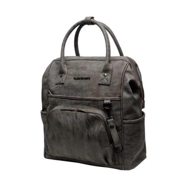 Little Company Riga Strick-Wickelumhängetasche Taupe 4 Little Company Riga Strick-Wickelumhängetasche Taupe – Bild 4