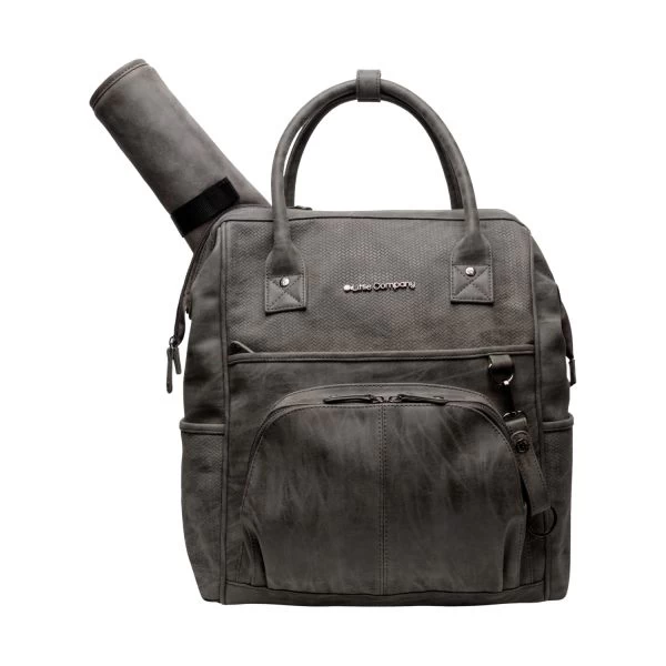 Little Company Riga Strick-Wickelumhängetasche Taupe 3 Little Company Riga Strick-Wickelumhängetasche Taupe – Bild 3