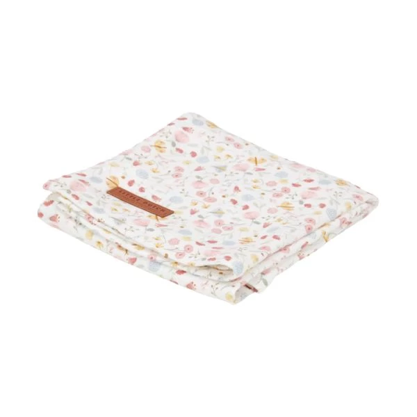 Little Dutch Hydrophile Windel Flowers & Butterflies Pink 120 X 120 Cm