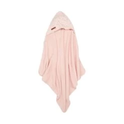 Little Dutch Little Pink Flowers Badecape Dunkelrosa