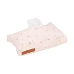 Little Dutch Little Pink Flowers Babytuchhülle Dunkelrosa