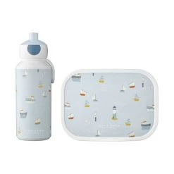 Little Dutch Sailors Bay Pop-Up Trinkflasche + Lunchbox