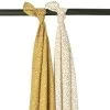Meyco Cheetah Swaddle Honey Gold 2 Stück