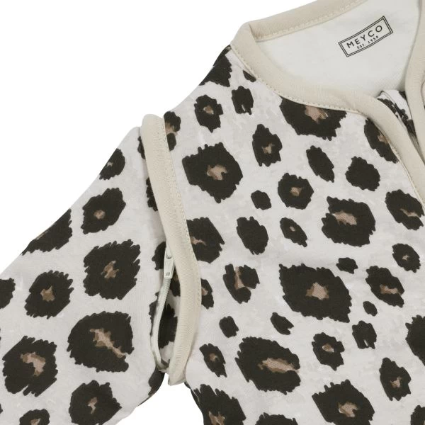 Meyco Leopard Winter Slaapzak Sand Melange 4 Meyco Leopard Winter Slaapzak Sand Melange – Bild 4