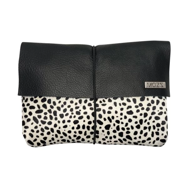 Mozz Bags Wickeletui Black Baby Cheetah Weiß 1 Mozz Bags Wickeletui Black Baby Cheetah Weiß