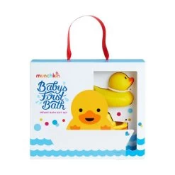 Munchkin Baby's First Bath Geschenkset -Babywelt Verkauf munchkin baby s first bath giftset 2 ccba