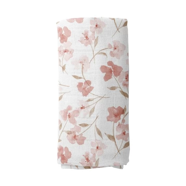 Muslin Swaddle Fleur De Jardin 110*110 Cm 1 Muslin Swaddle Fleur De Jardin 110*110 Cm