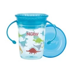 Nuby 360° Wonder Becher Mit Griff 240 Ml Aqua