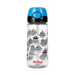 Nuby Strohhalmbecher Blau 530 Ml