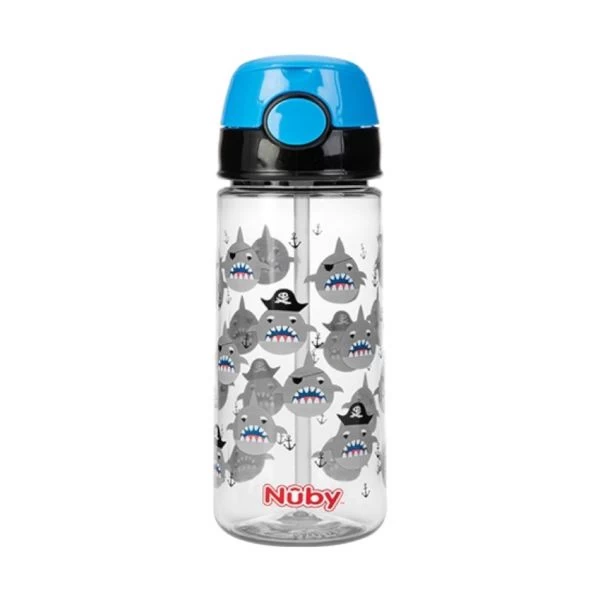 Nuby Strohhalmbecher Blau 530 Ml 1 Nuby Strohhalmbecher Blau 530 Ml