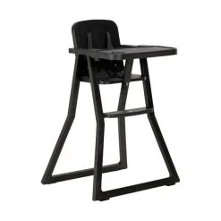 Puck Plain Kinderstuhl Schwarz