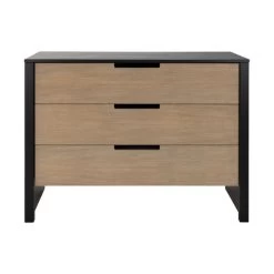 Europa Baby Ralph Kommode Schwarz / Accent