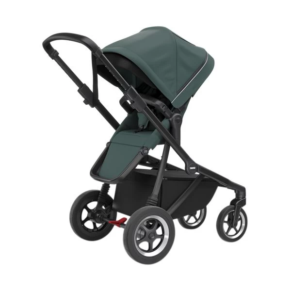 Thule Sleek Kinderwagen On Black 2 Thule Sleek Kinderwagen On Black – Bild 2