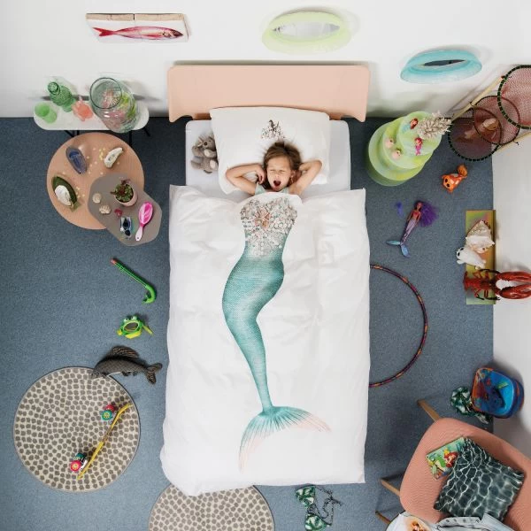 Snurk Mermaid Bettbezug 2 Snurk Mermaid Bettbezug – Bild 2