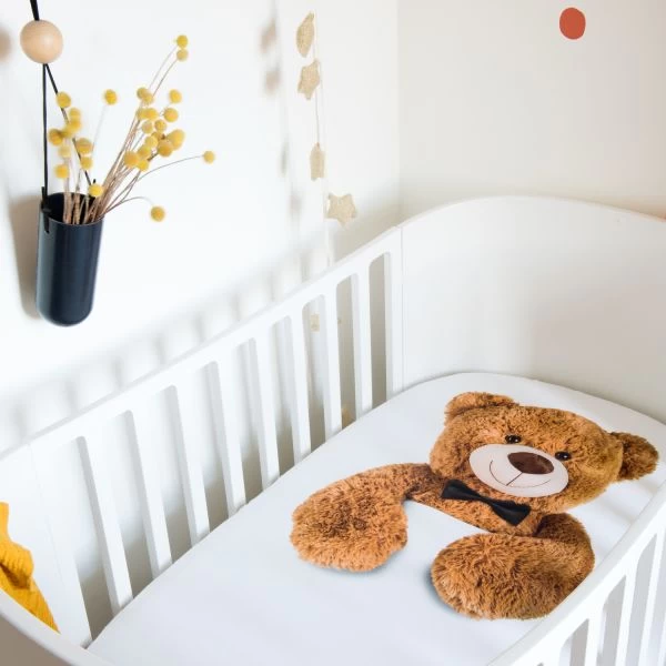 Snurk Teddy Spannbettlaken 3 Snurk Teddy Spannbettlaken – Bild 3