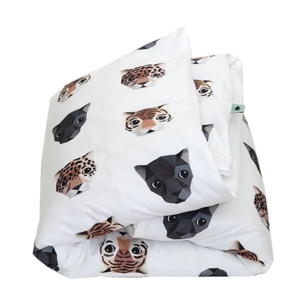 Studio Ditte Bettdeckenbezug Panthera Weiß 140 X 200 Cm – Bild 2