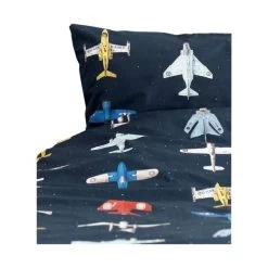 Studio Ditte Flugzeuge Bettdeckenbezug Dunkelblau 140 X 200 Cm