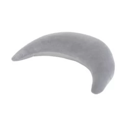 Theraline Halbmond-Kissen Grau