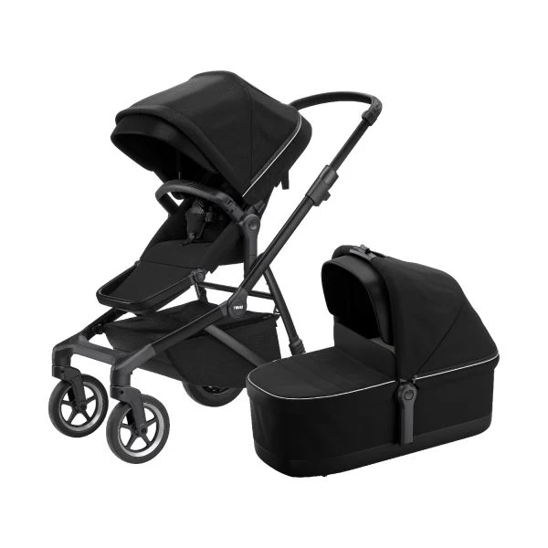 Thule Sleek Kinderwagen Midnight Black On Black