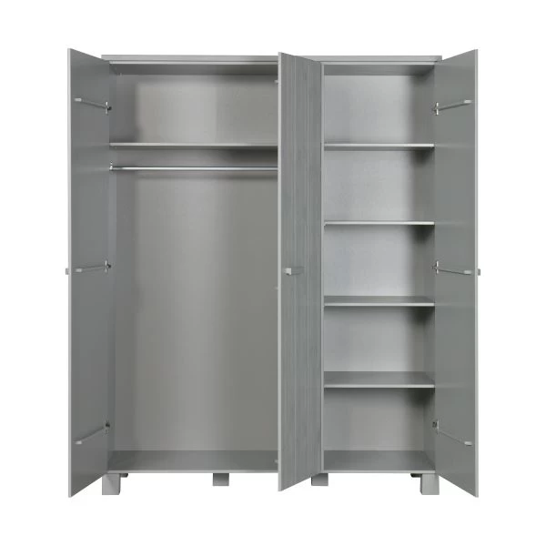 Woood Dennis Kleiderschrank 3-türig 2 Woood Dennis Kleiderschrank 3-türig – Bild 2