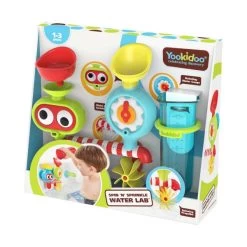 Yookidoo Happy Baby SPIN SPRINKLE WATER LAB GEKLEURD 135-40262