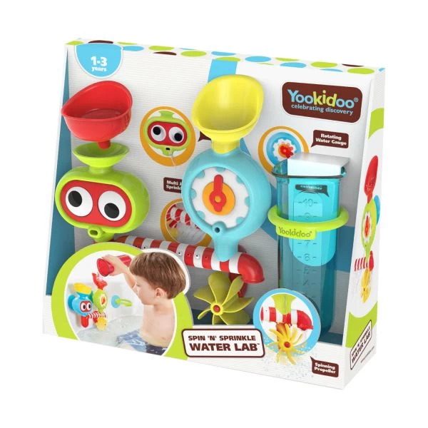 Yookidoo Happy Baby SPIN SPRINKLE WATER LAB GEKLEURD 135-40262 1 Yookidoo Happy Baby SPIN SPRINKLE WATER LAB GEKLEURD 135-40262